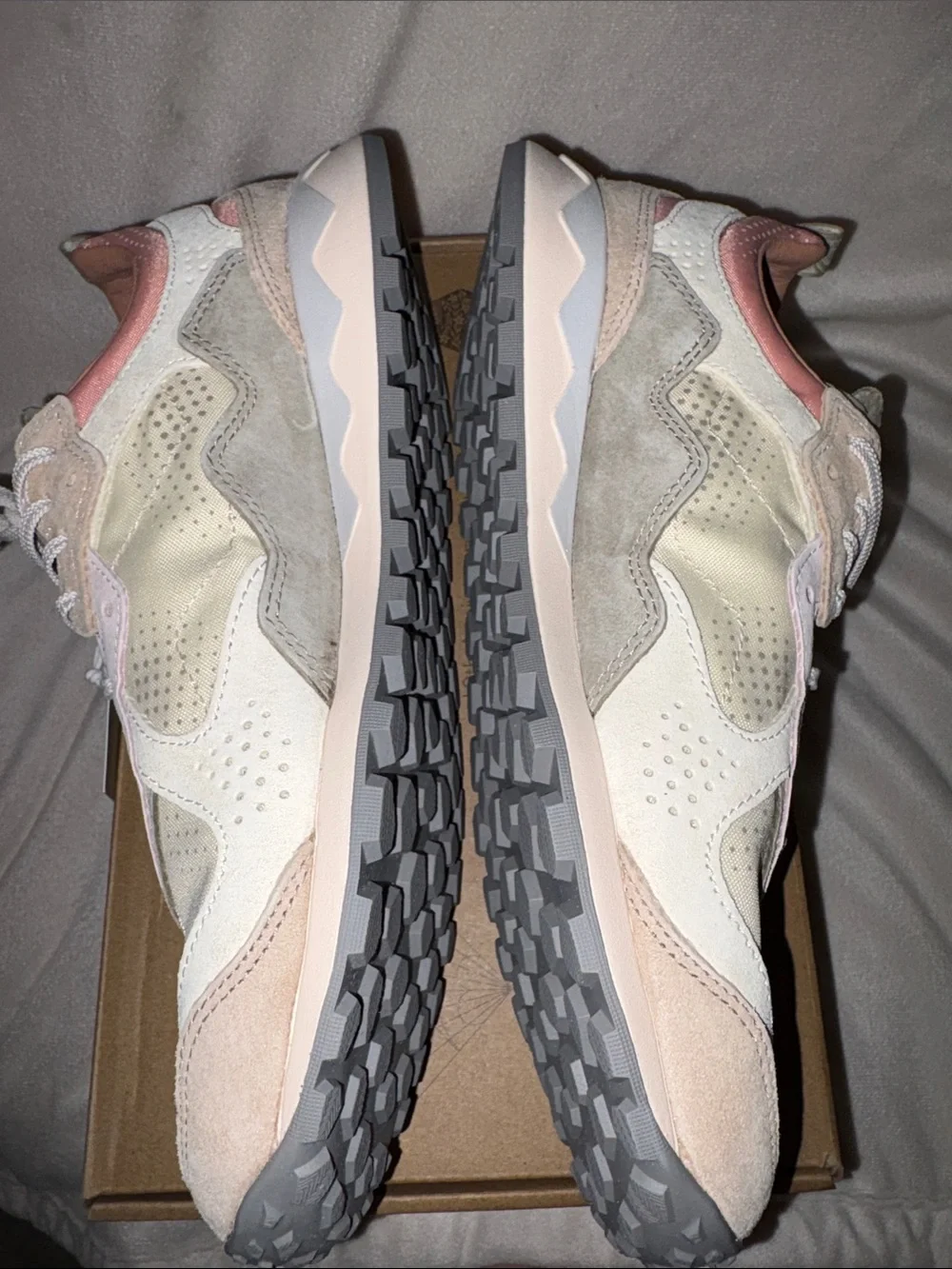 NWT Flower Mountain PUERH UNI LIMITED EDITION Suede technical fabric sneakers - Picture 13 of 15